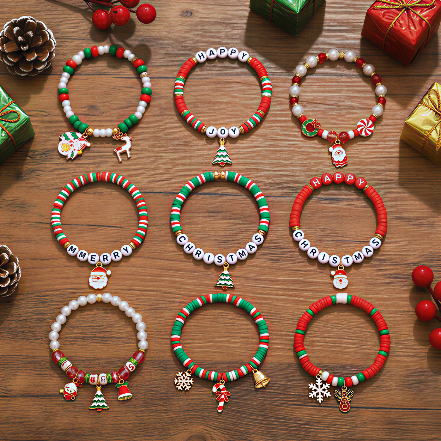 Christmas Bracelets